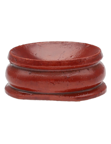 Soporte de madera barnizada para esfera o huevo x10