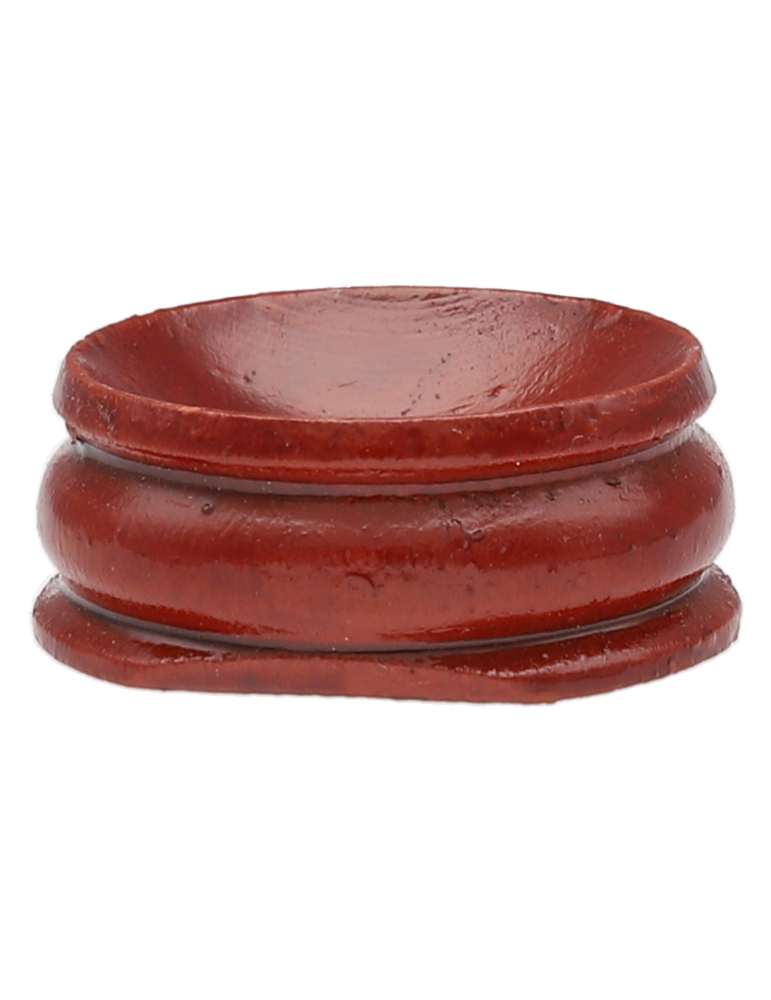 Soporte de madera barnizada para esfera o huevo x10