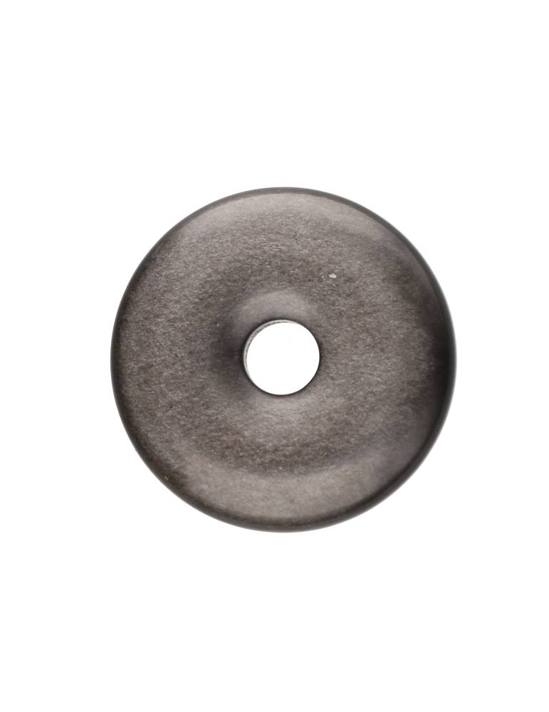 Anhänger Silberobsidian Donut AA