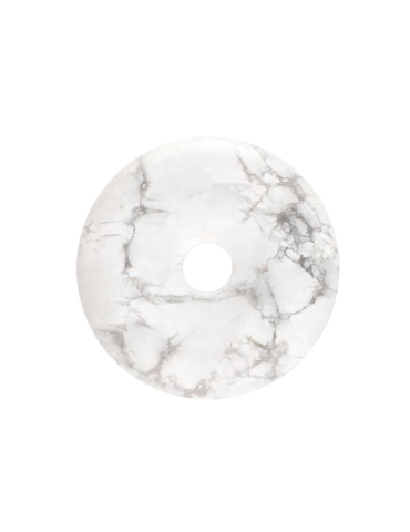 Ciondolo Howlite ciambella