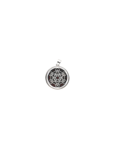 Mother of pearl Metatron pendant