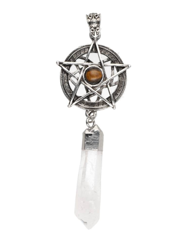 pendentif pentacle + pointe
