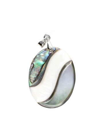 3 Oval Mother-of-Pearl Pendant