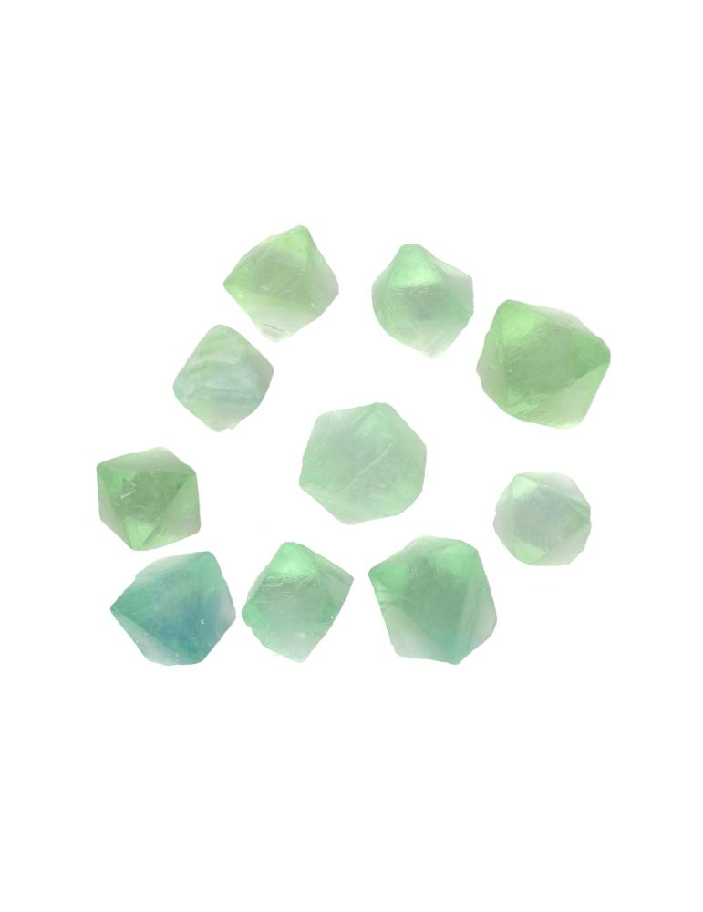 Octaèdres fluorite 250 gr