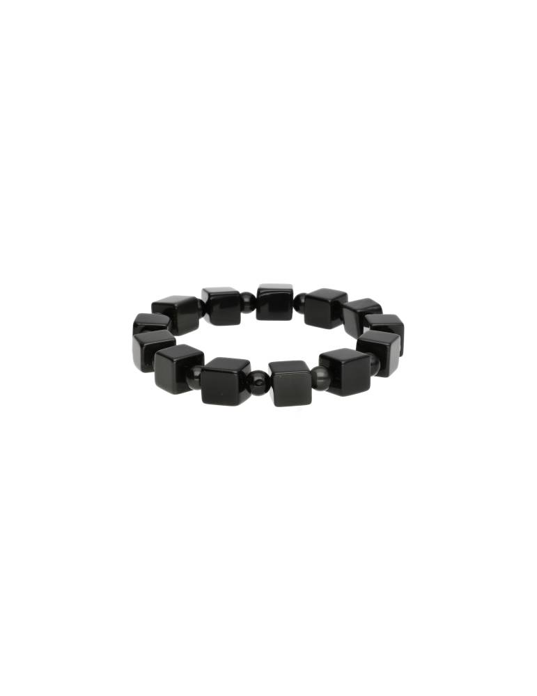 Pulseira de obsidiana olho celestial cubo