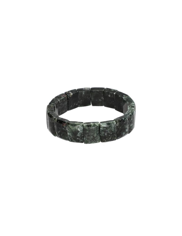 Seraphinite rectangle bracelet