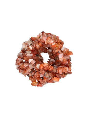 Armband met carneool chips, set van 10