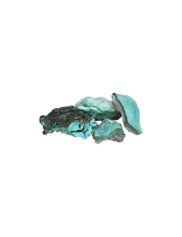 Chrysocolla ruwe steen AA