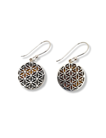 Copy of Flower of Life Earrings in 925 Silver