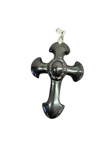 Copy of Black Obsidian Cross Pendant A