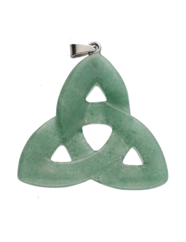Pendentif Triquetra pierre