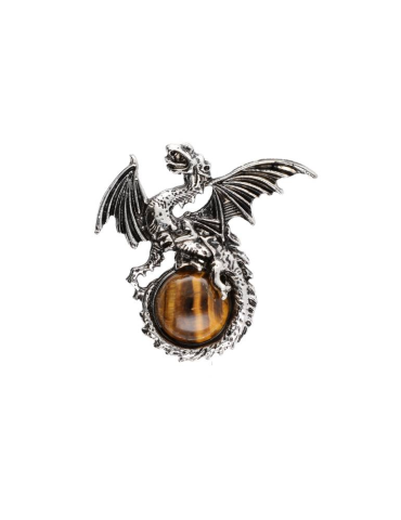 Pendentif cabochon dragon