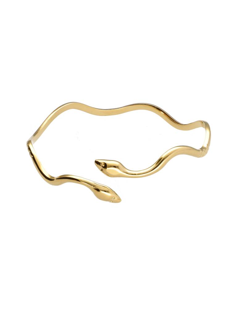 Bracelet acier inoxydable serpents