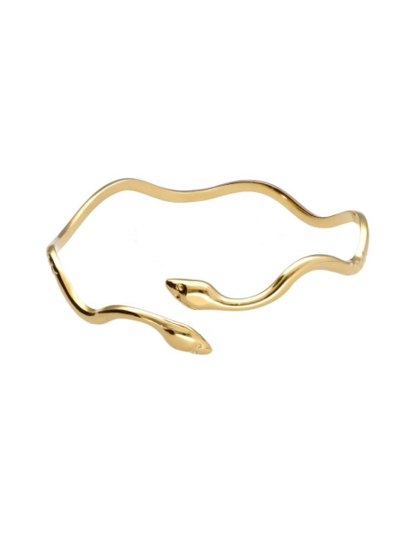 Bracelet acier inoxydable serpents