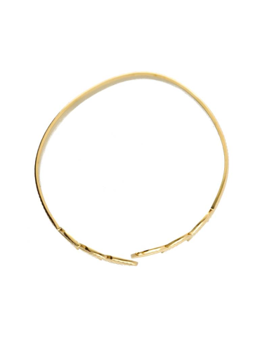 Bracelet acier inoxydable plumes