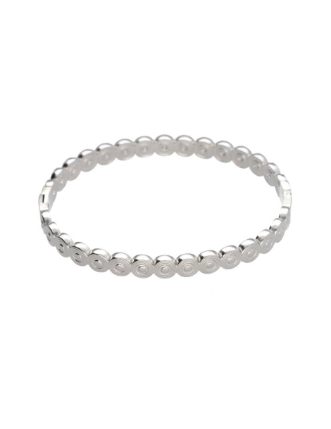 Bracelet acier inoxydable cercles