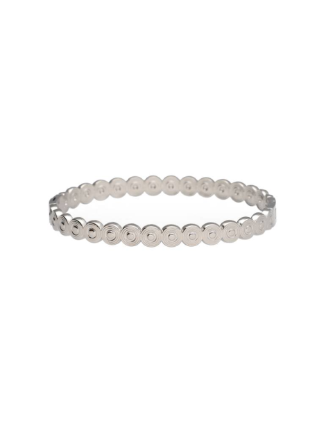 Bracelet acier inoxydable cercles