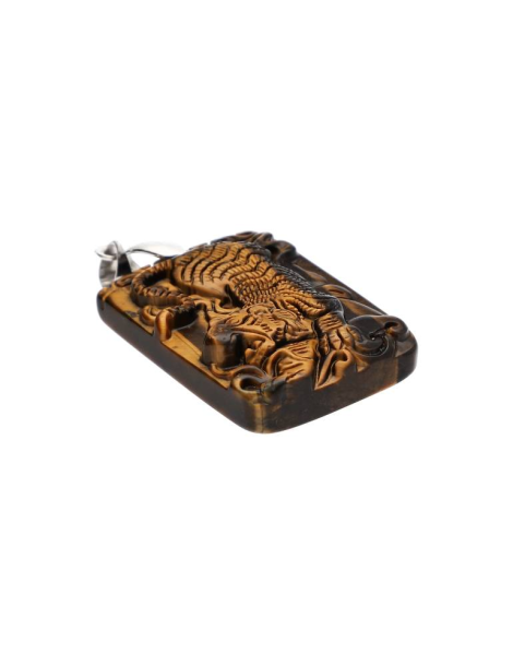 Pendentif tigre oeil de tigre AA