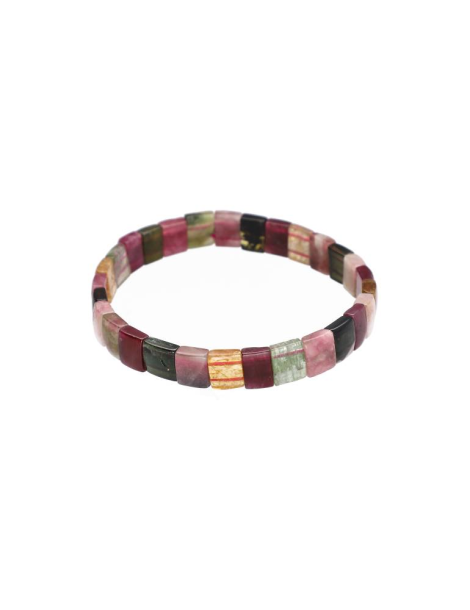 Bracciale multicolore in tormalina A