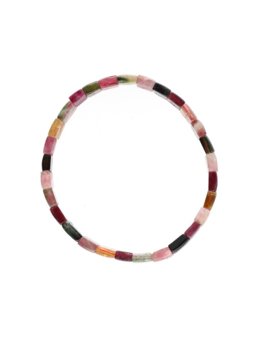 Bracelet tourmaline multi couleurs A