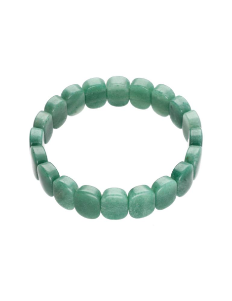 Bracciale piatto avventurina AA