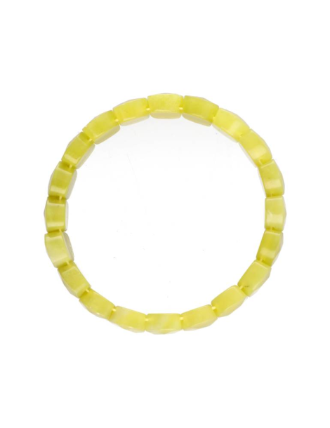 Faceted light serpentine bracelet A