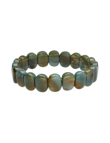 Flaches Armband aus indischem Achat A