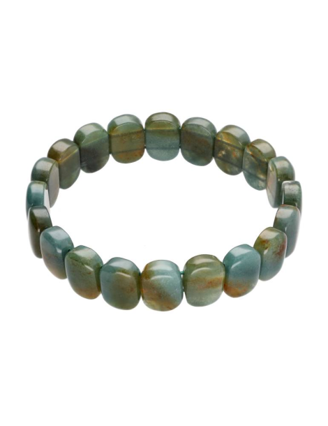 Bracciale piatto agata indiana A