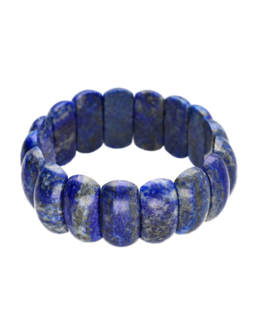 Pulsera de lapislázuli XL lisa A