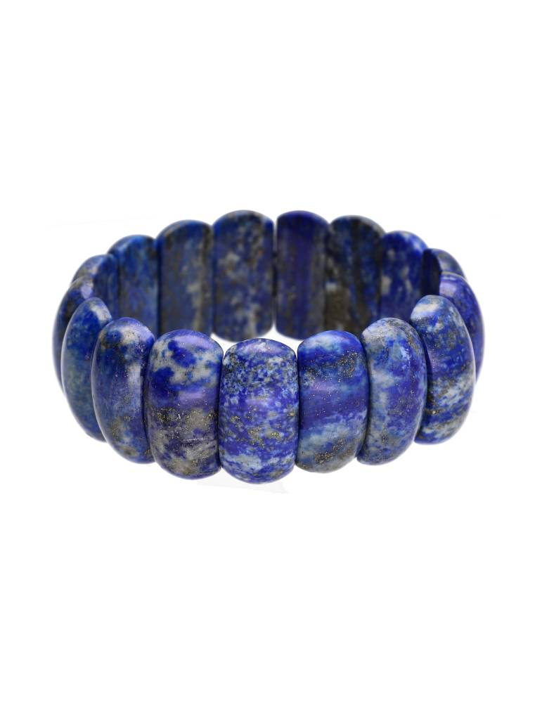 Smooth XL lapis lazuli bracelet A