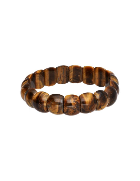 Domed tiger eye bracelet S