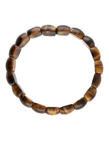 Bracciale occhio di tigre bombato S