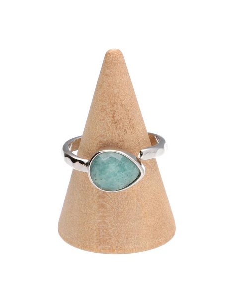 Anillo Helena facetado