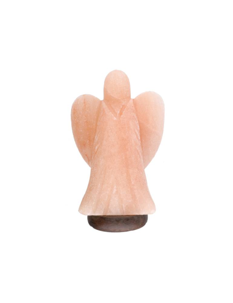Lámpara de sal del Himalaya ángel 22 cm