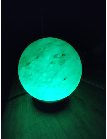 Lampe sel de l’Himalaya sphère 10 cm