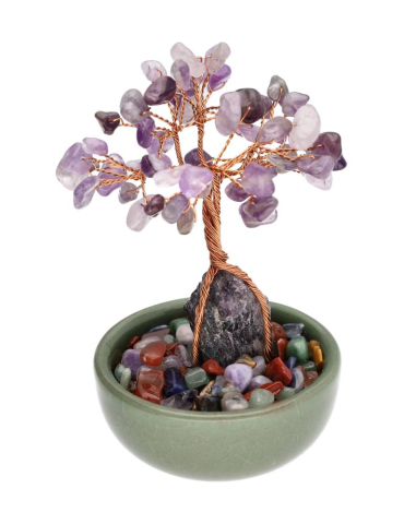 Arbre chips pot terre cuite