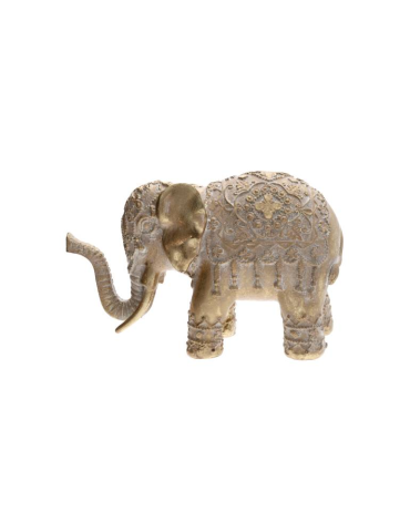 Elefante asiatico dorato 11 cm