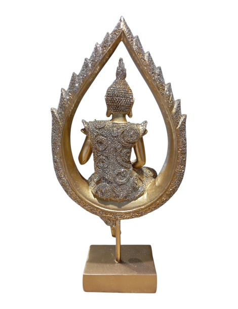 Bouddha arche sur socle 30 cm