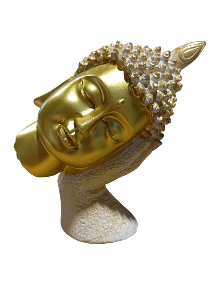 Statuette repos bouddha sur main
