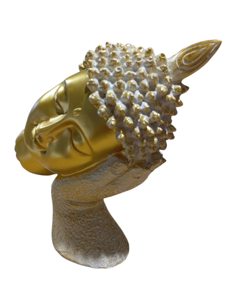 Statuette repos bouddha sur main