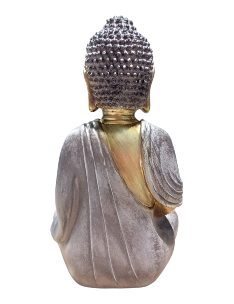 Bouddha lotus marron 30 cm