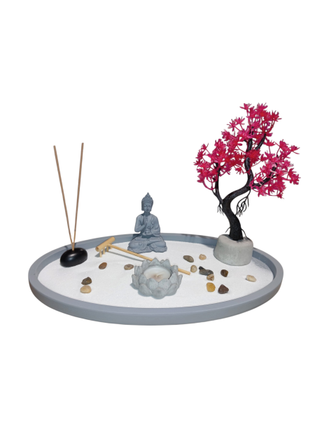 Jardin Zen cerisier en fleurs 34 cm