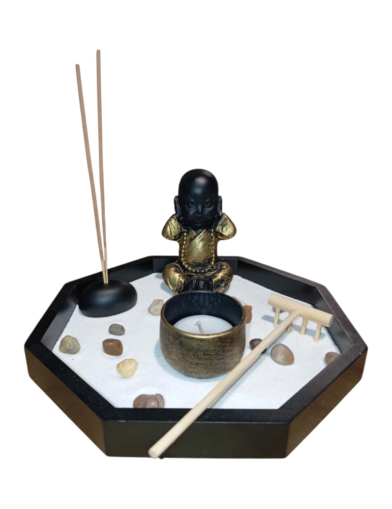 jardin zen bouddha hexagone