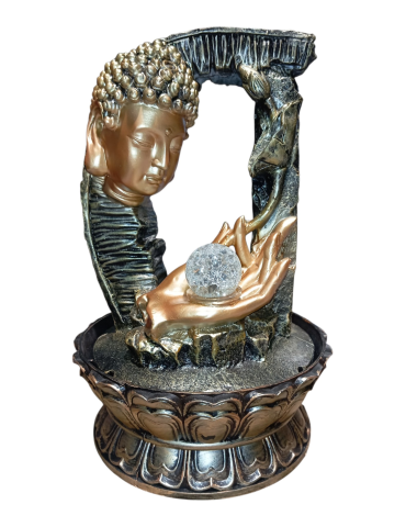 Fontaine XL bouddha arche cascade