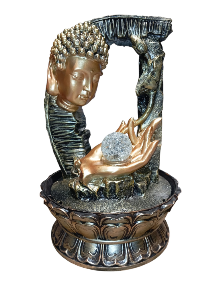 Fontaine XL bouddha arche cascade