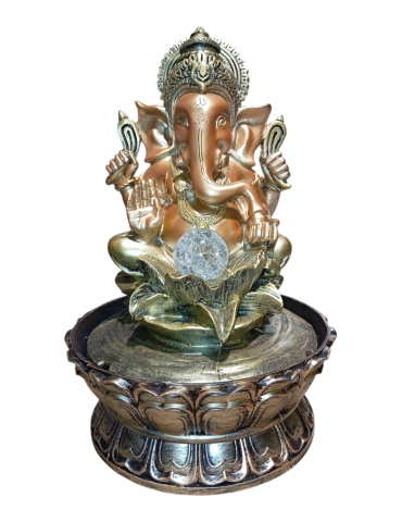 Fontaine XL Ganesh base lotus
