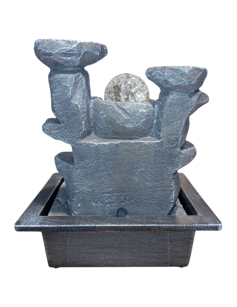 fontaine vasques grises 27 cm