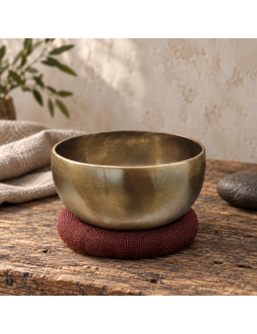 11 cm Antique Tibetan Singing Bowl Heritage