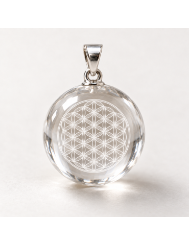 Ciondolo sfera inciso 3d