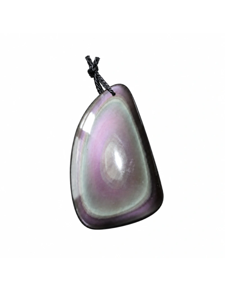 Pingente XL obsidiana olho celestial AA